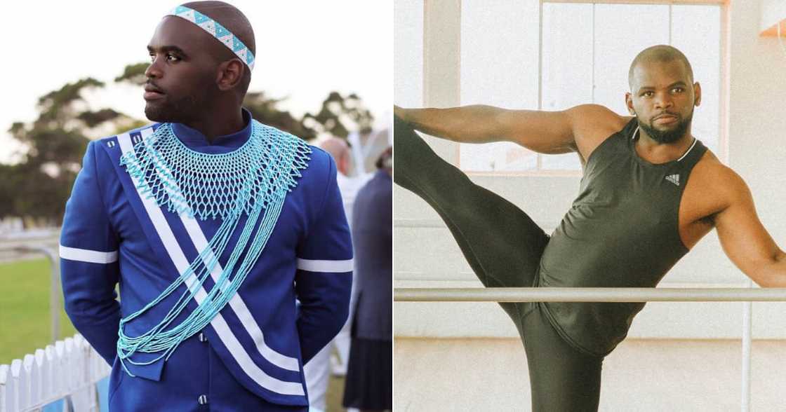Actor Siv Ngezi dresses as a drag queen for the #BussItChallenge Actor Siv Ngezi dresses as a drag queen for the #BussItChallenge