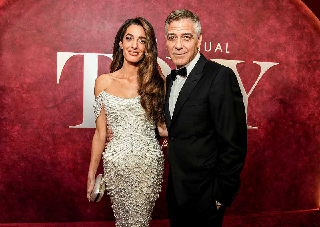 Amal Clooney and George Clooney Amal Clooney and George Clooney