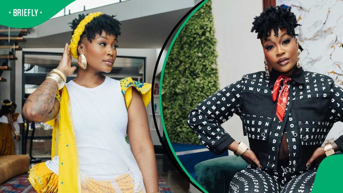 Lamiez Holworthy did provicative dance moves.