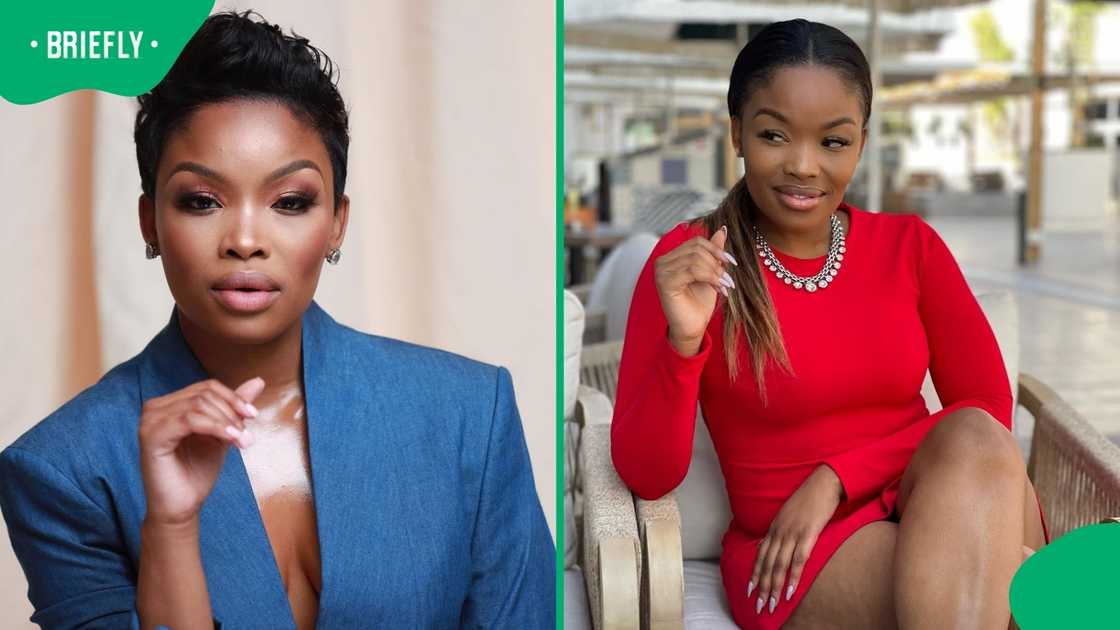 Zinhle Mabena has a local lookalike.