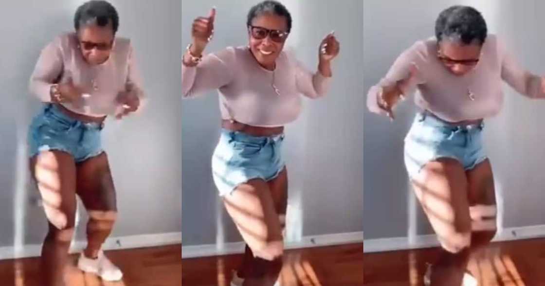 Gogo shows off dance moves Gogo shows off dance moves