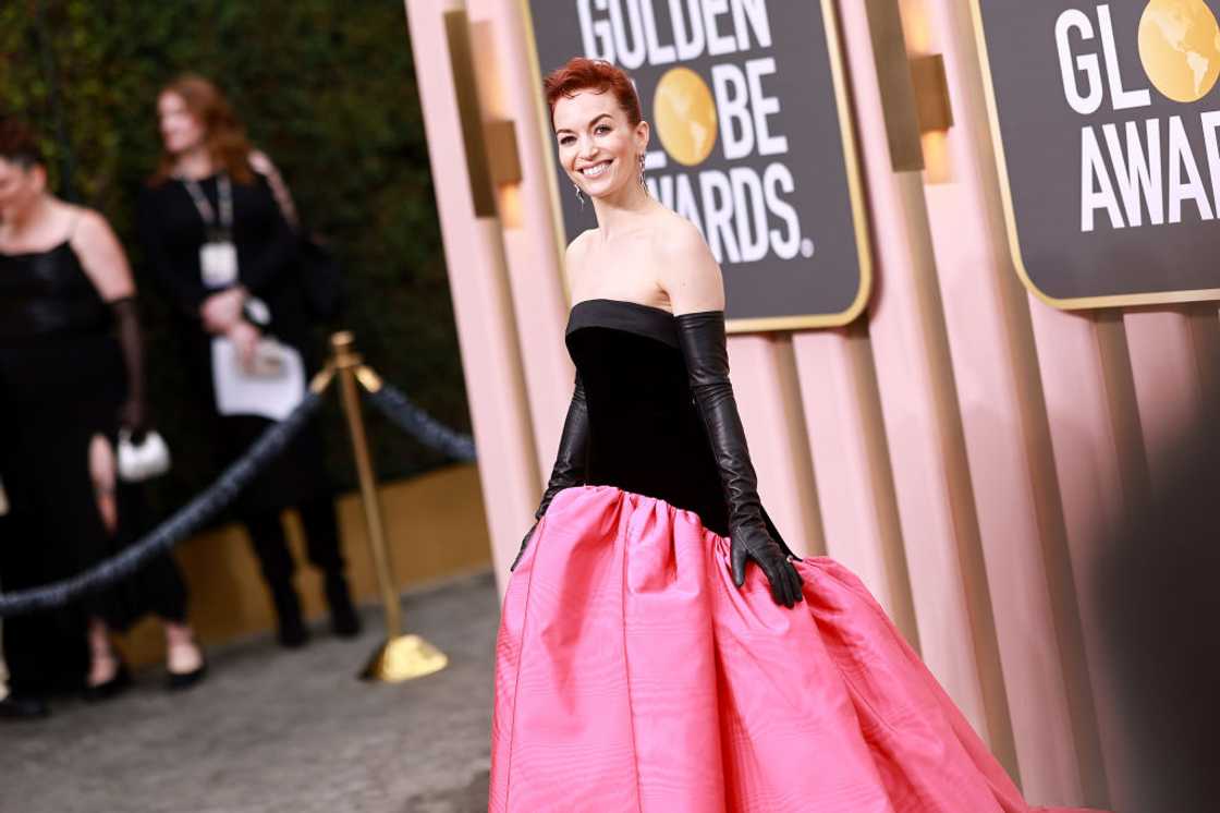 Britt Lower at the 80th Annual Golden Globe Awards Britt Lower at the 80th Annual Golden Globe Awards