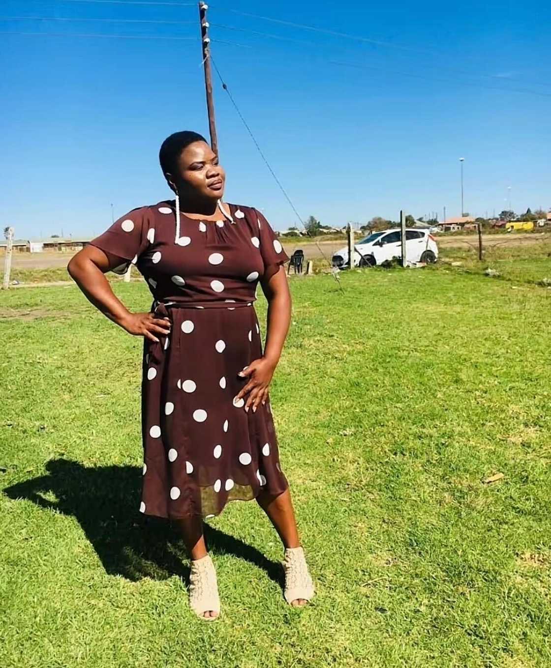 A woman showcased her emotional shack handover in a TikTok video. A woman showcased her emotional shack handover in a TikTok video.