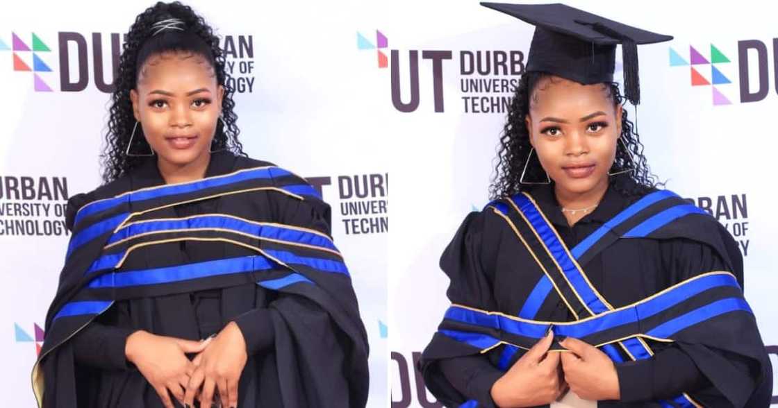 A gorgeous Durban woman is excited about obtaining her third qualification from DUT A gorgeous Durban woman is excited about obtaining her third qualification from DUT
