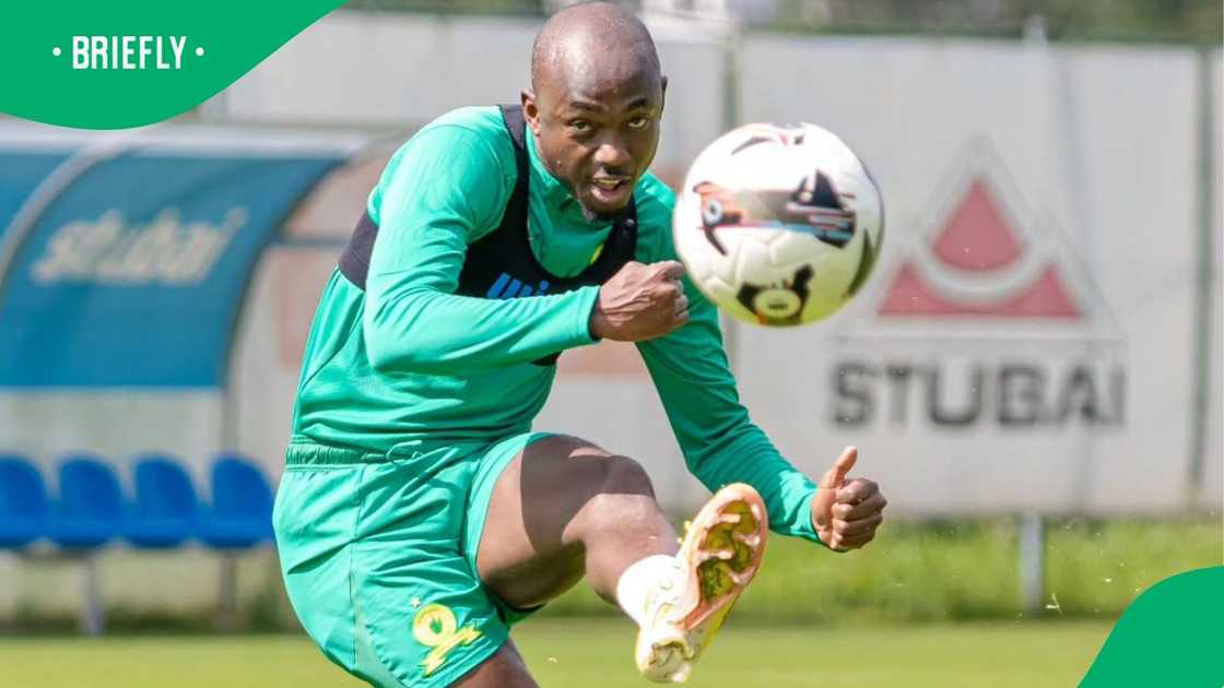 Mamelodi Sundowns striker Peter Shalulile is closing in on the PSL's all-time goalscoring record.