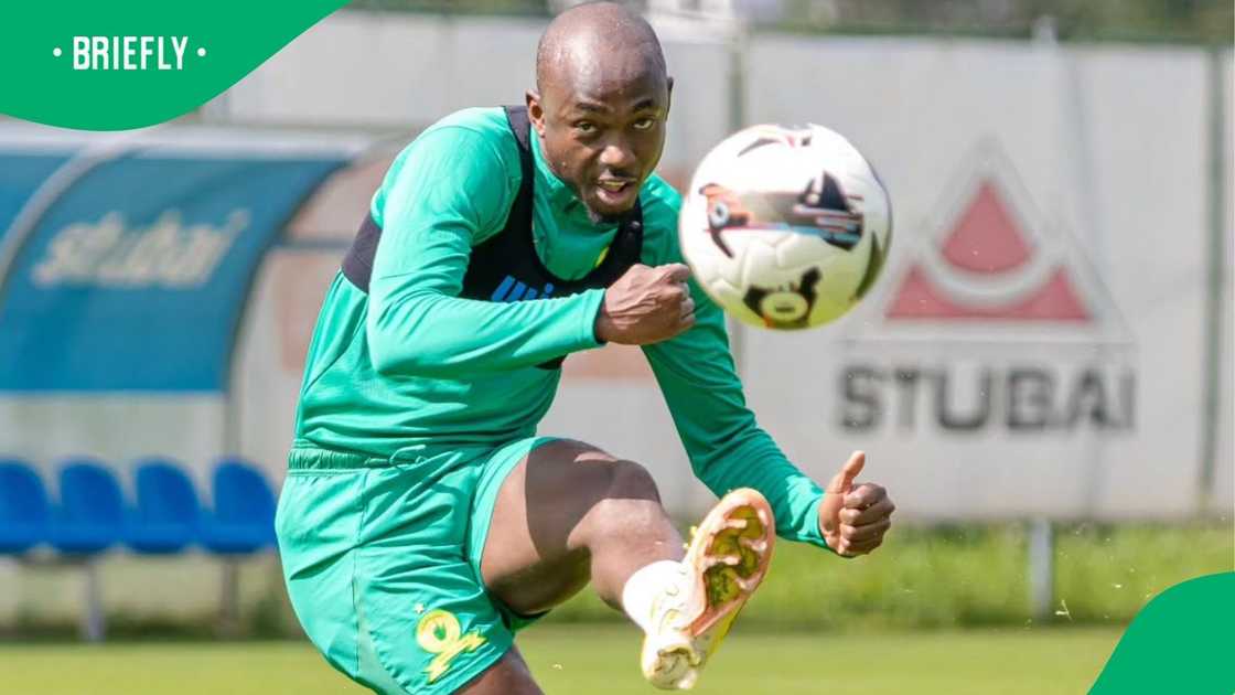 Mamelodi Sundowns striker Peter Shalulile is closing in on the PSL's all-time goalscoring record. Mamelodi Sundowns striker Peter Shalulile is closing in on the PSL's all-time goalscoring record.