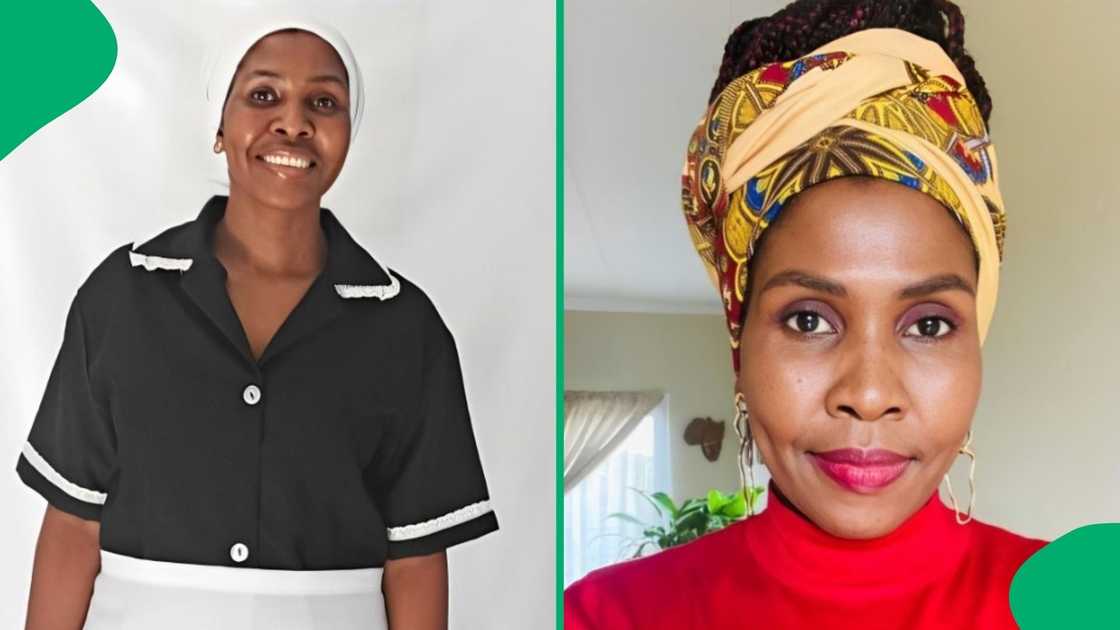 A former domestic worker shared how she became a graduate. A former domestic worker shared how she became a graduate.