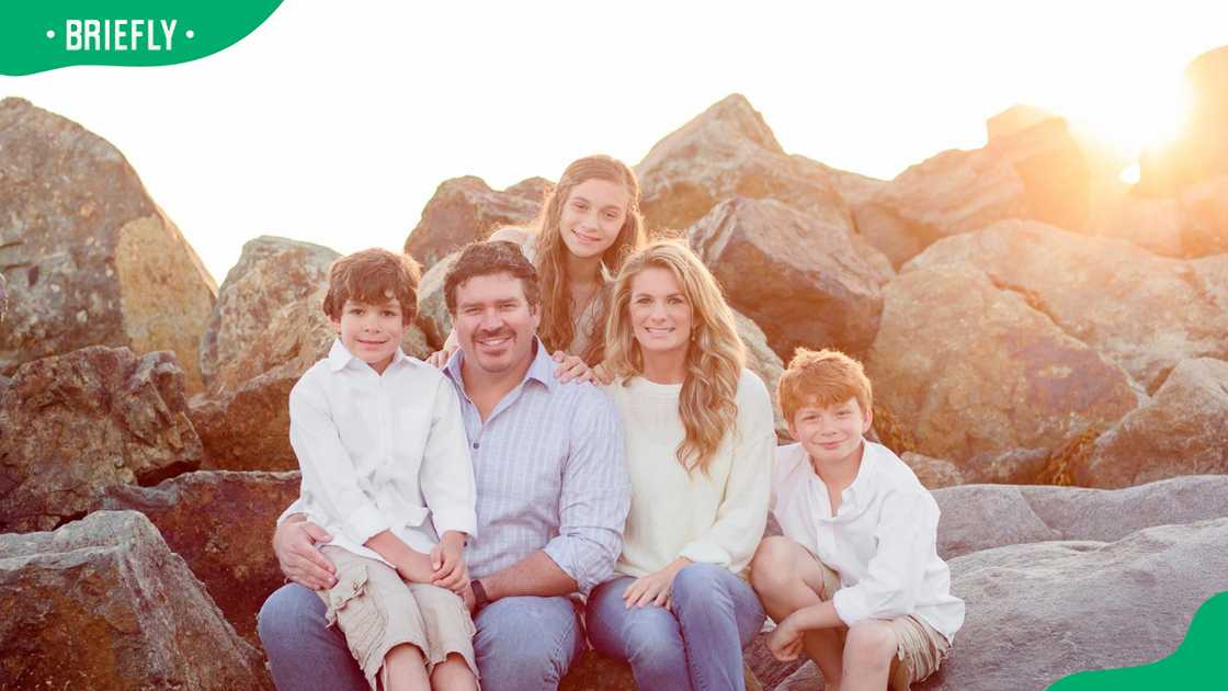 Gemi Bordelon, her husband Ben Bordelon and their three kids Gemi Bordelon, her husband Ben Bordelon and their three kids