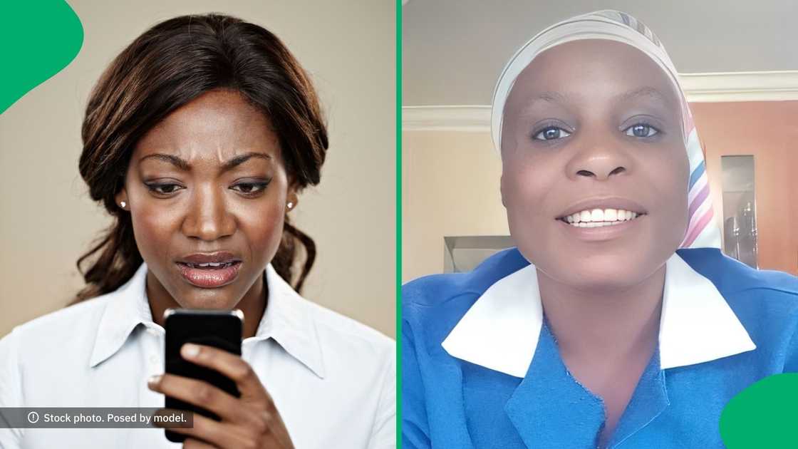 A skating domestic worker concerned some people. A skating domestic worker concerned some people.