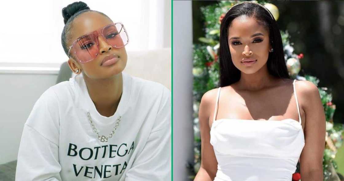 Ayanda Thabethe shows off her lux car Ayanda Thabethe shows off her lux car