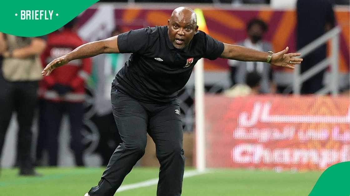 Pitso Mosimane spent two years at Ah-Ahly. Pitso Mosimane spent two years at Ah-Ahly.