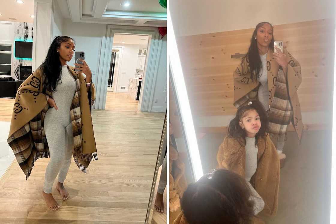 Ashley Burgos' daughter Ashley Burgos' daughter
