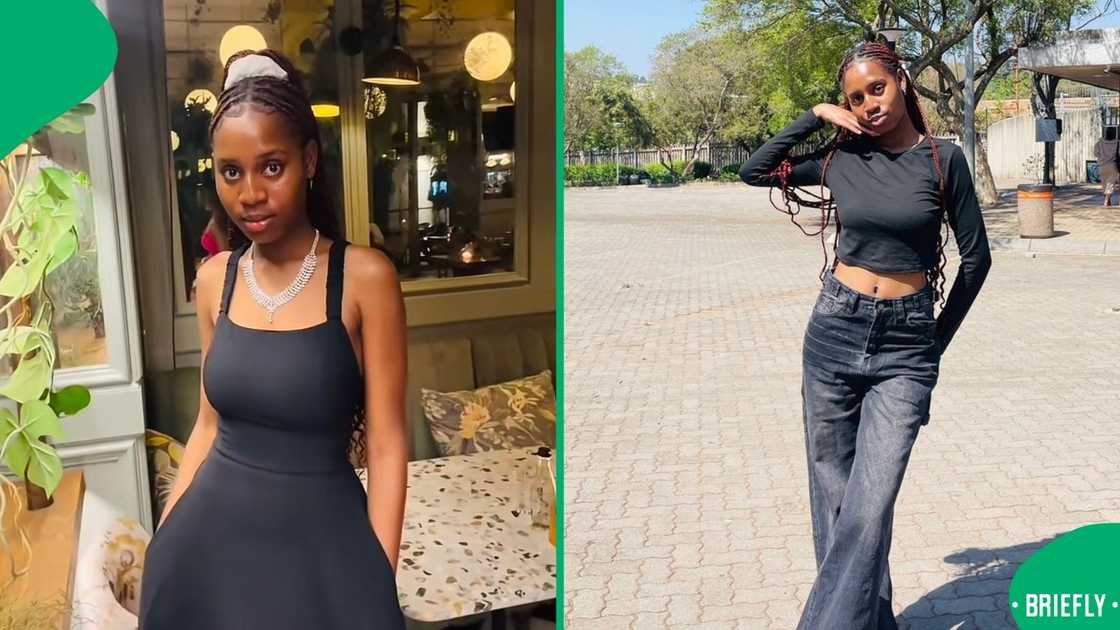 A student in Johannesburg sparked frenzy on social media after she showcased her hilarious university exam rule in a TikTok video.