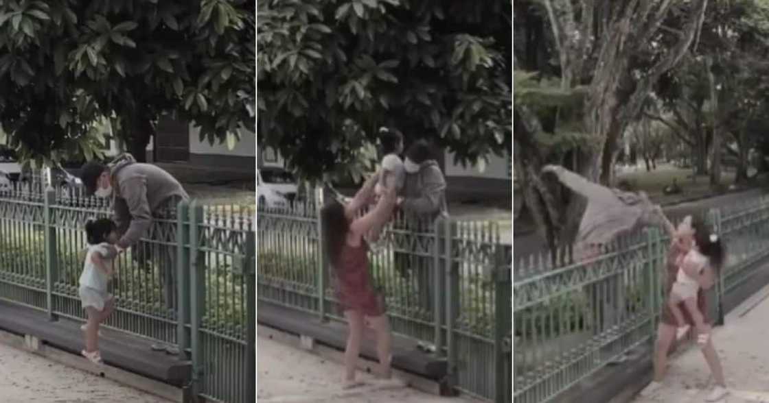 Mum saves baby Mum saves baby