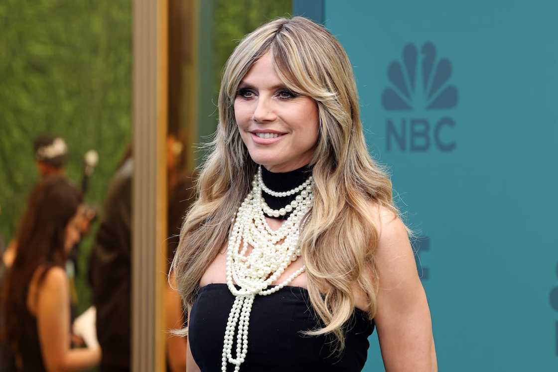 Heidi Klum arrives to the People's Choice Awards Heidi Klum arrives to the People's Choice Awards