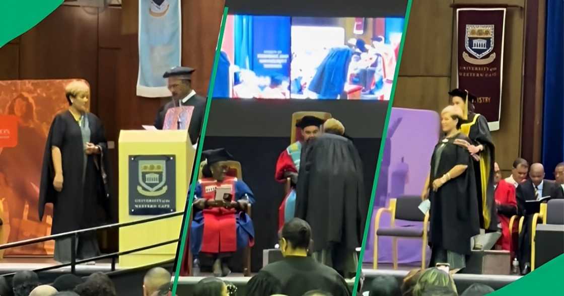 Proud husband cheers wife on Proud husband cheers wife on