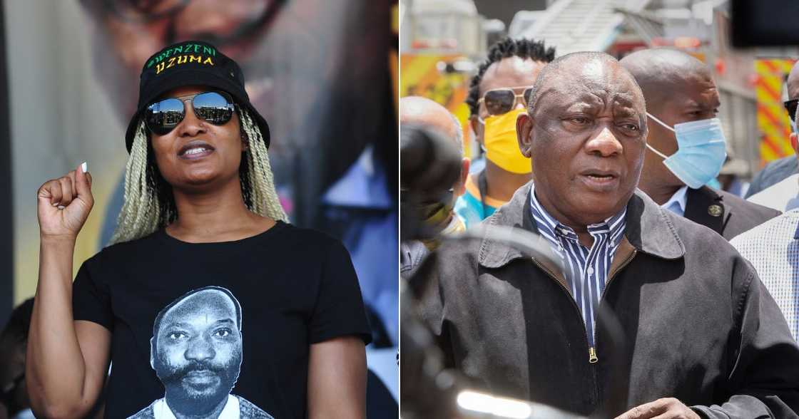 Parliament fire, Dudu Zuma, President Cyril Ramaphosa, No Confidence motion Parliament fire, Dudu Zuma, President Cyril Ramaphosa, No Confidence motion