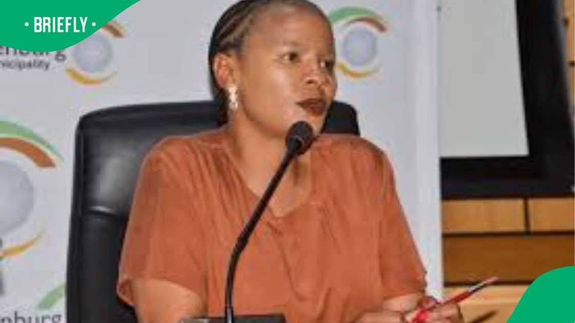 Rustenburg Mayor Sheila Mabale-Huma Rustenburg Mayor Sheila Mabale-Huma