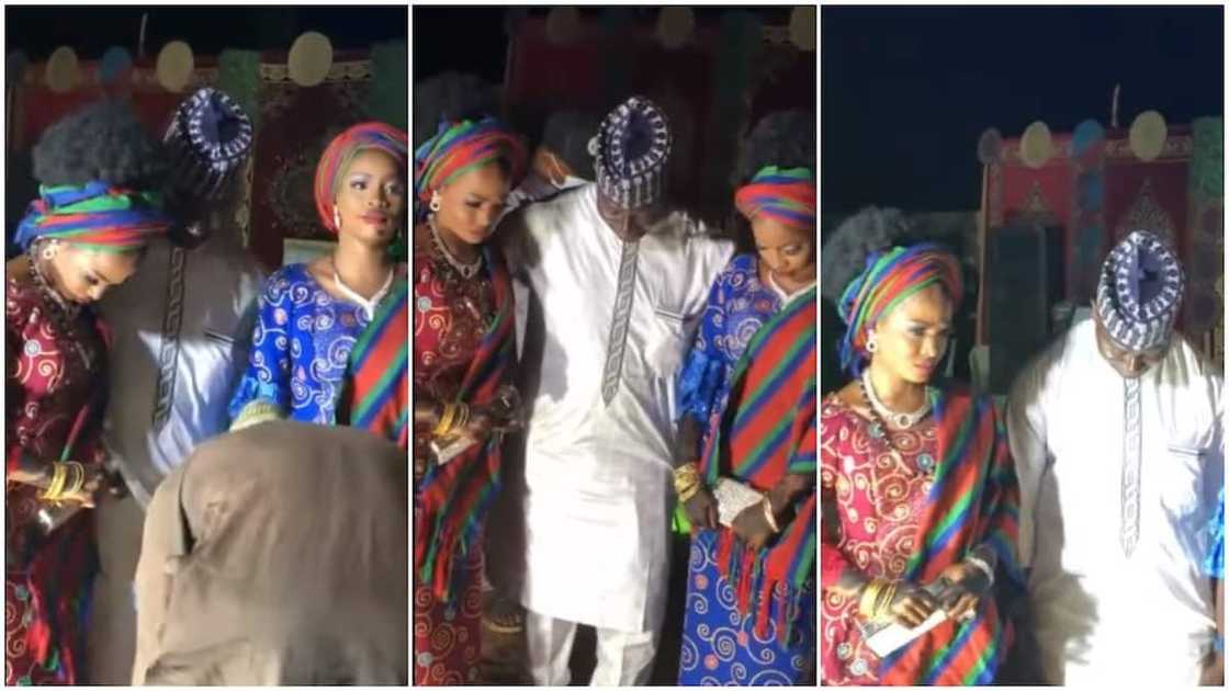 The brides' dance was belaboured. The brides' dance was belaboured.