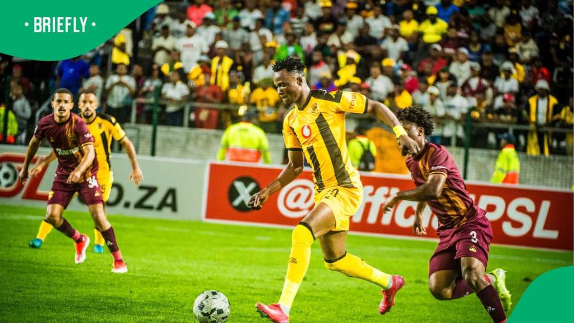 Kaizer Chiefs did a double against Stellenbosch FC in the Premier Soccer League this season.