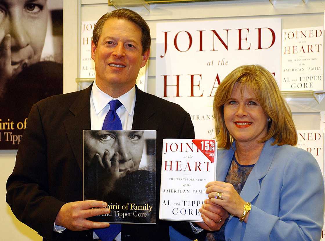 Al Gore and Tipper Gore
