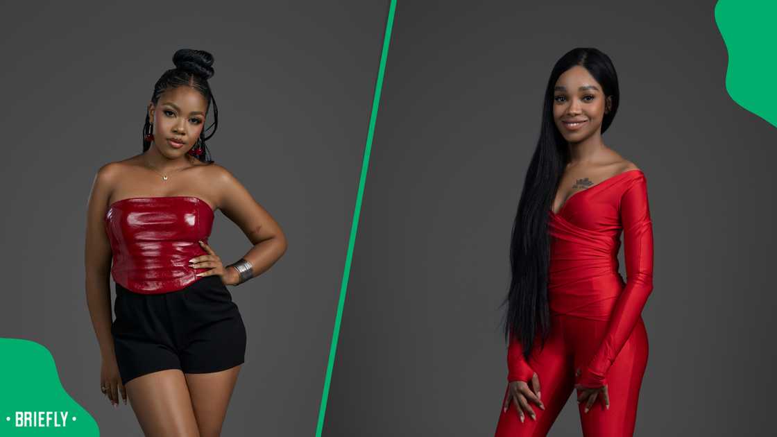 Netizens reacted to Liema and Thandeka's fight