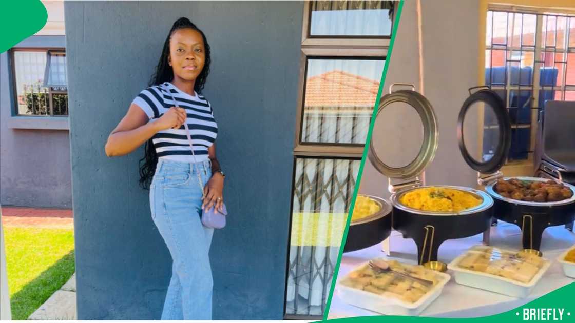 TikTok users praised a young lady for starting a business while young TikTok users praised a young lady for starting a business while young