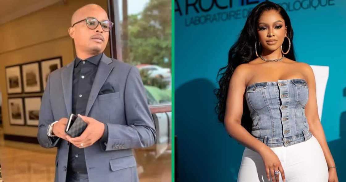 Mihlali Ndamase confirmed her breakup with Leeroy Sidambe Mihlali Ndamase confirmed her breakup with Leeroy Sidambe