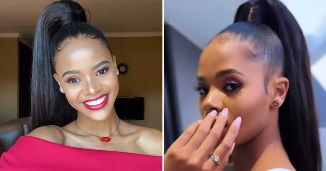 Miss SA Ndavi Nokeri has SA peeps swooning over her crown-shaped ring