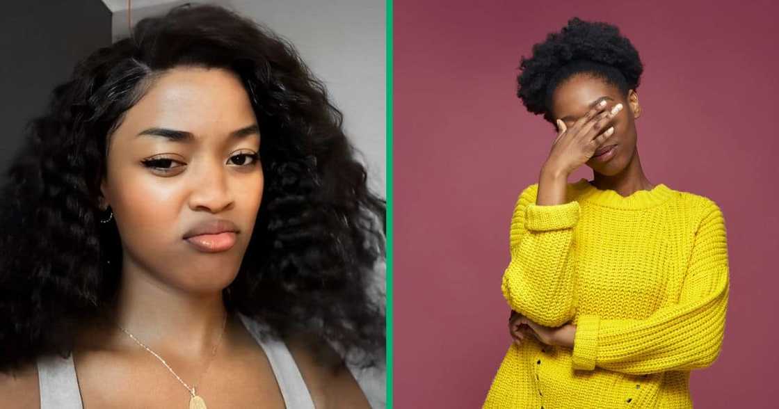 Two women who look disappointed. Two women who look disappointed.