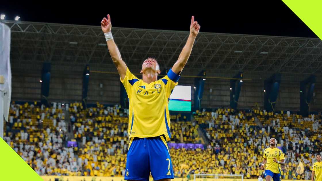Cristiano Ronaldo dedicates his goal for Al-Nassr against Al-Rayyan in the AFC CL to his late father, Jose Dinis Aveiro. Cristiano Ronaldo dedicates his goal for Al-Nassr against Al-Rayyan in the AFC CL to his late father, Jose Dinis Aveiro.