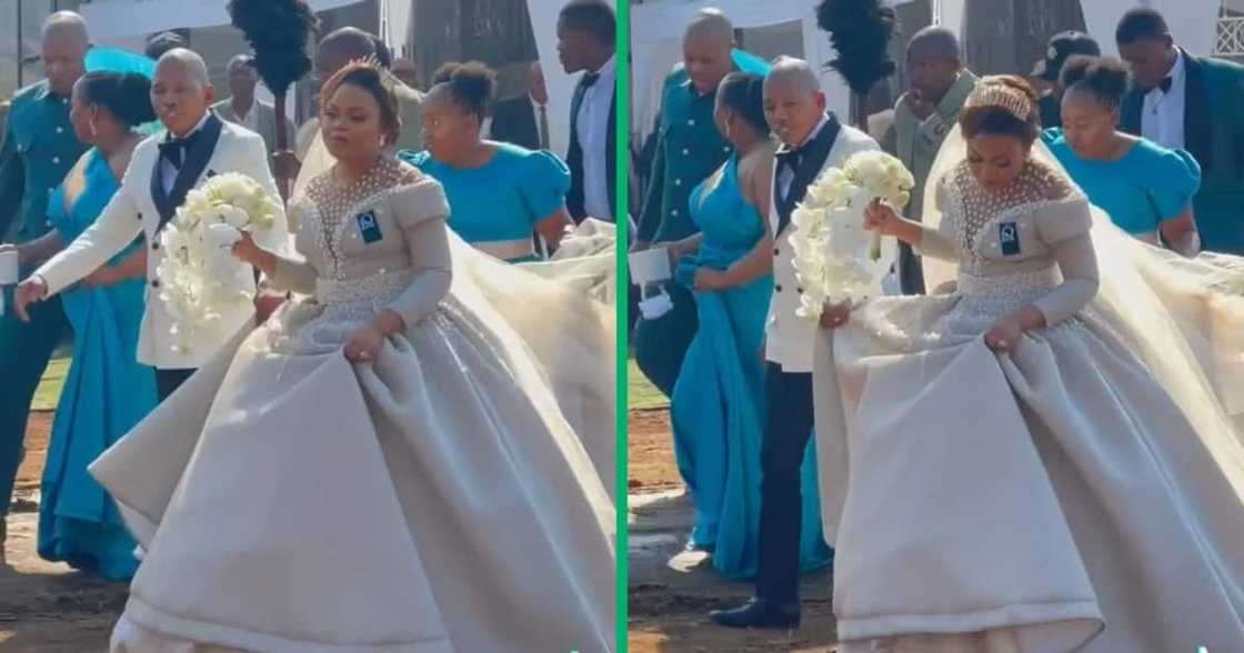 Limpopo bride got dragged for wearing a ZCC badge Limpopo bride got dragged for wearing a ZCC badge