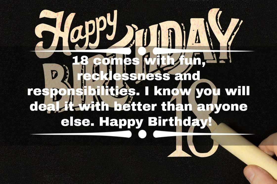 Inspirational happy 18th birthday messages, quotes, wishes)