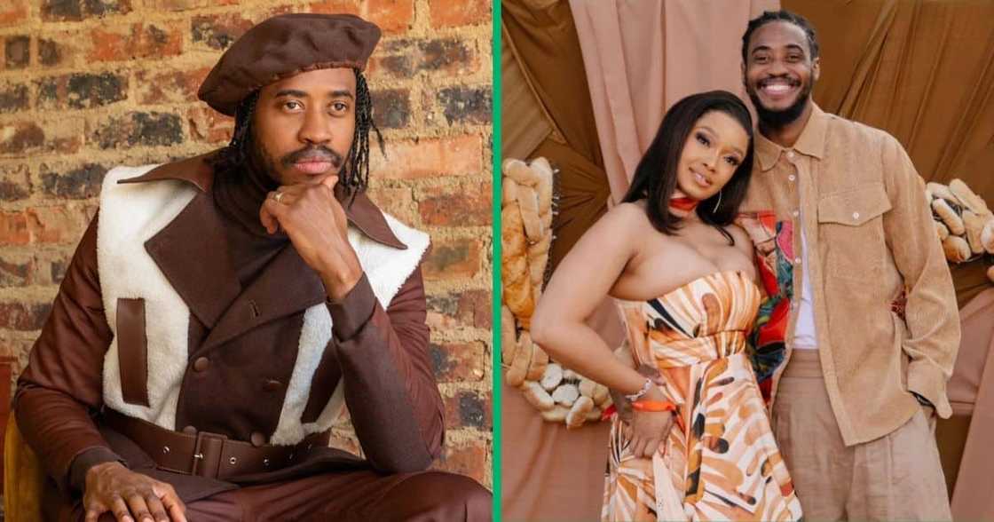 Dineo Moeketsi's husband, Solo, debuted a new hairstyle Dineo Moeketsi's husband, Solo, debuted a new hairstyle