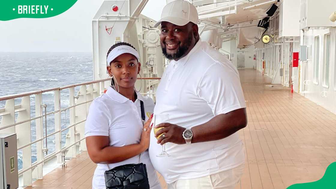 Felix Hlophe and Tracy Smith Felix Hlophe and Tracy Smith