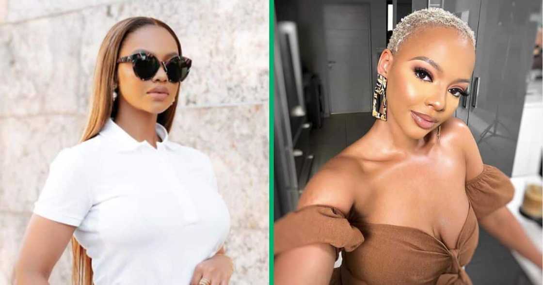 Mihlali Ndamase shared a video donating food to the needy Mihlali Ndamase shared a video donating food to the needy