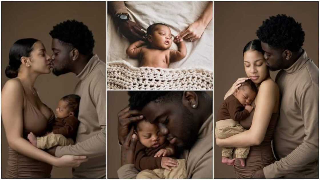 Couple's amazing family photoshoot of love stirs reactions, many are amazed Couple's amazing family photoshoot of love stirs reactions, many are amazed