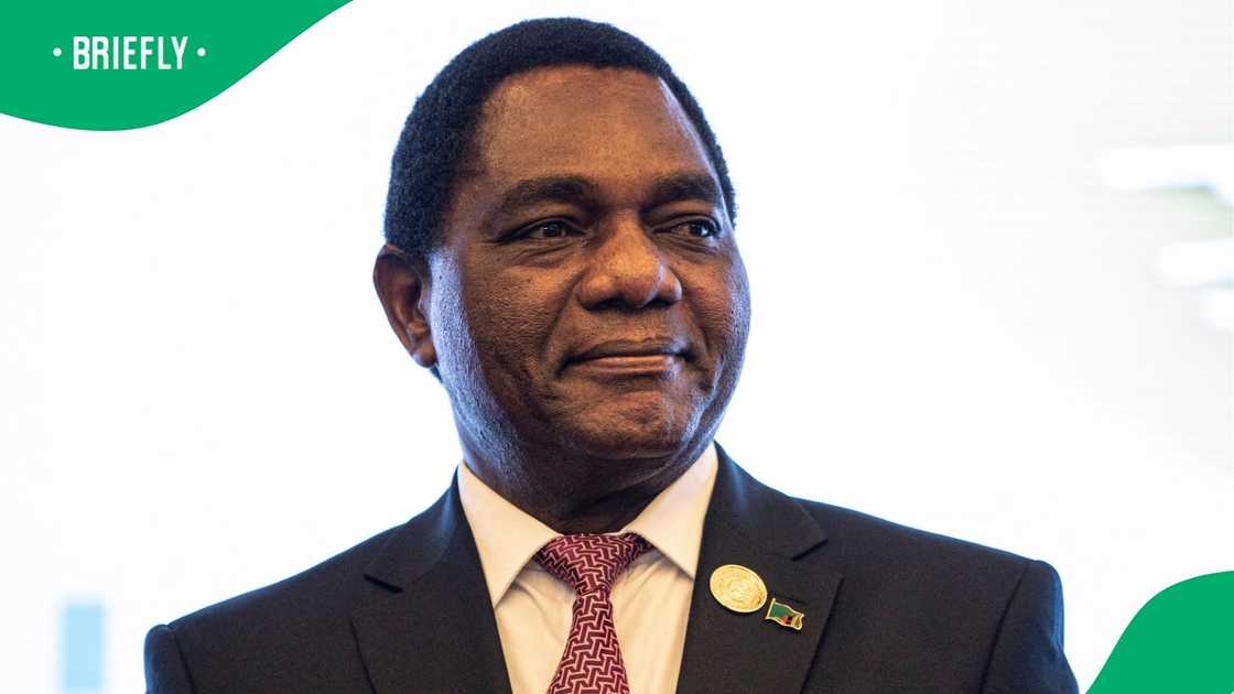 Zambia's current President, Hakainde Hichilema Zambia's current President, Hakainde Hichilema