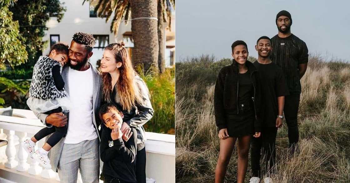 Springboks, Siya Kolisi, Rachel Kolisi, family