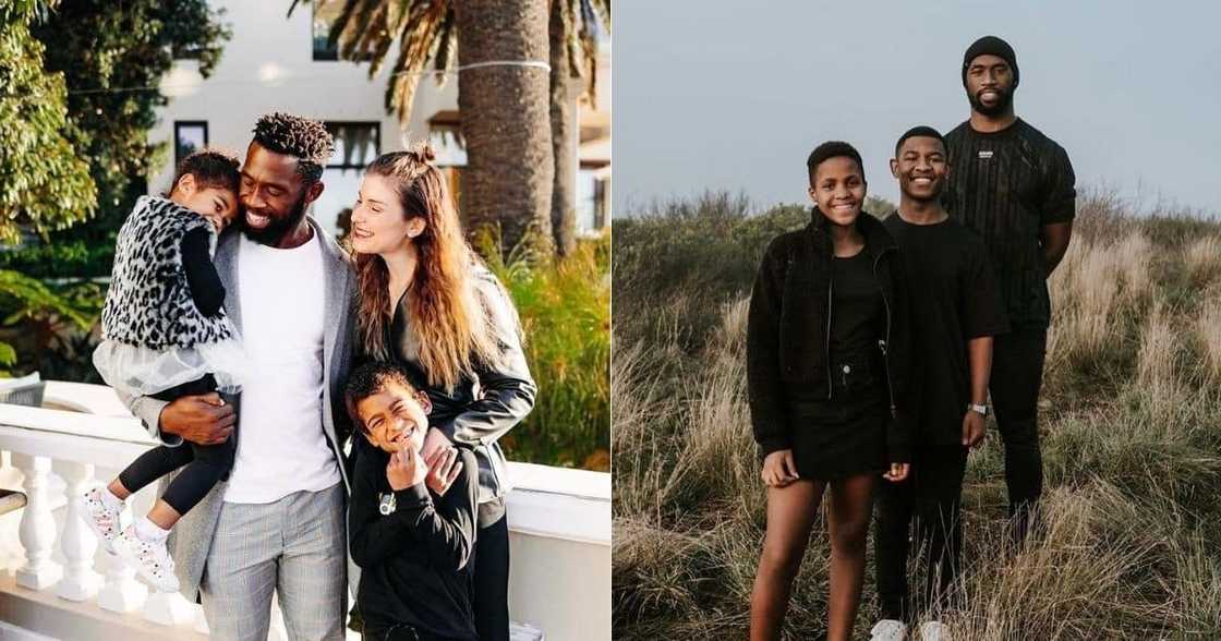 Springboks, Siya Kolisi, Rachel Kolisi, family Springboks, Siya Kolisi, Rachel Kolisi, family