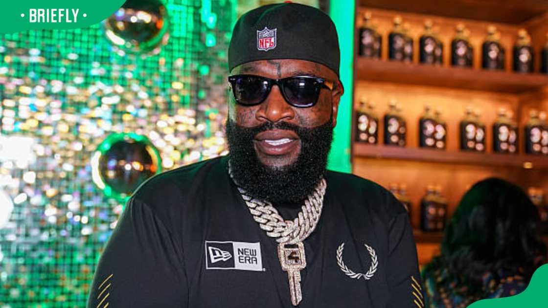 Rick Ross at Belaire Headquarters