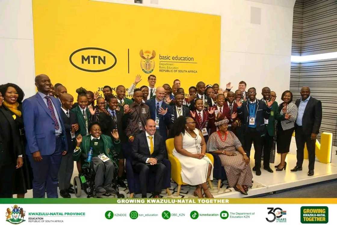 Top 39 matriculants with the Department of Basic Education.