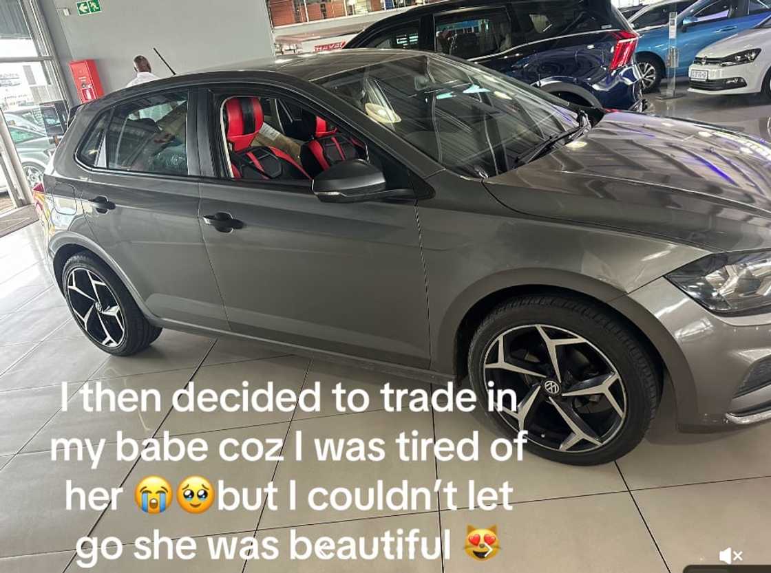 A woman shared a TikTok journey of upgrading from a VW Polo to Omoda. A woman shared a TikTok journey of upgrading from a VW Polo to Omoda.