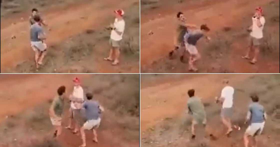 Drunk, Fight, Men, Hilarious, Video, Social media reactions Drunk, Fight, Men, Hilarious, Video, Social media reactions