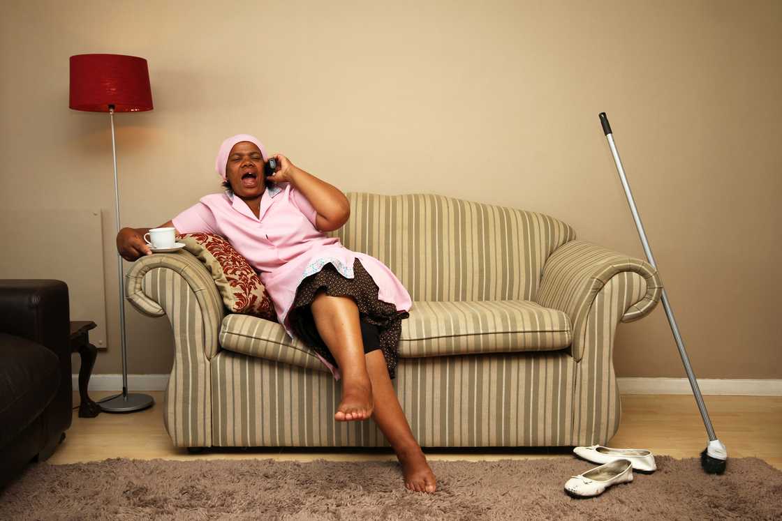 Social media users gave many possible reasons for the helper's not returning, including not wanting to be away from family