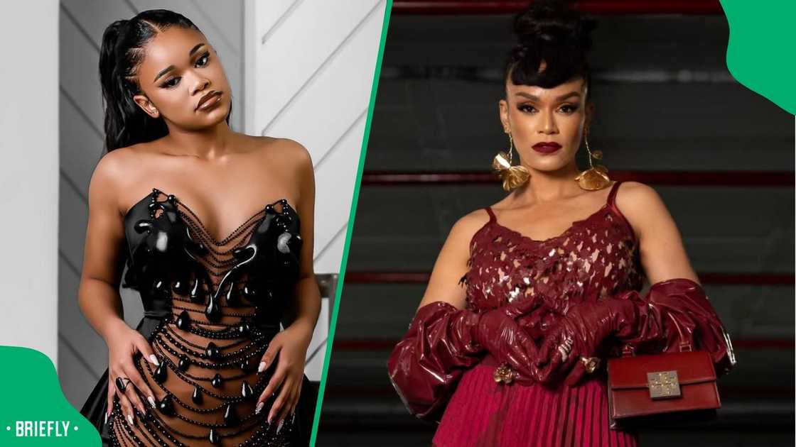Thando Mokeona, the daughter of Pearl Thusi, stunned fans with her prom dress. Thando Mokeona, the daughter of Pearl Thusi, stunned fans with her prom dress.
