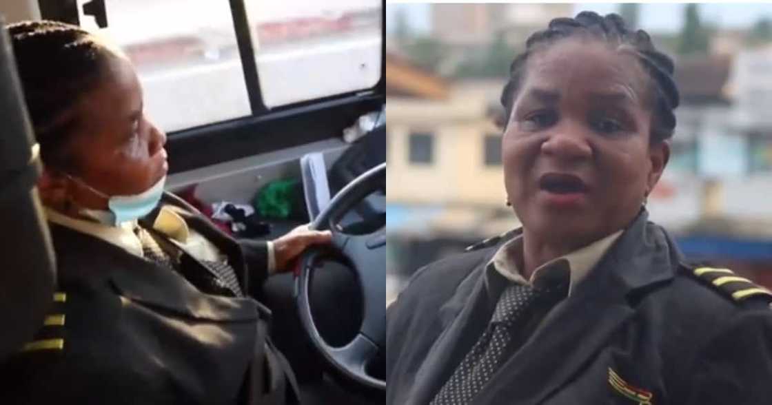 Women behind wheels: Meet Augustina Frimpong the female driver at STC bus transport Women behind wheels: Meet Augustina Frimpong the female driver at STC bus transport