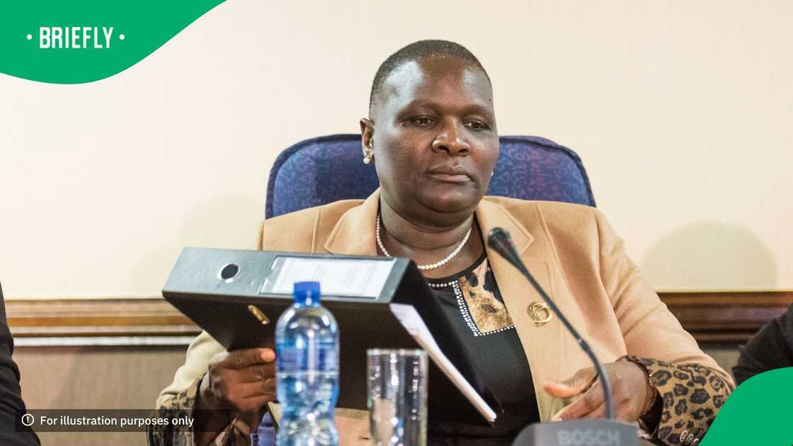 Riah Phiyega defended herself after she was named in the Madlanga Commission of Inquiry