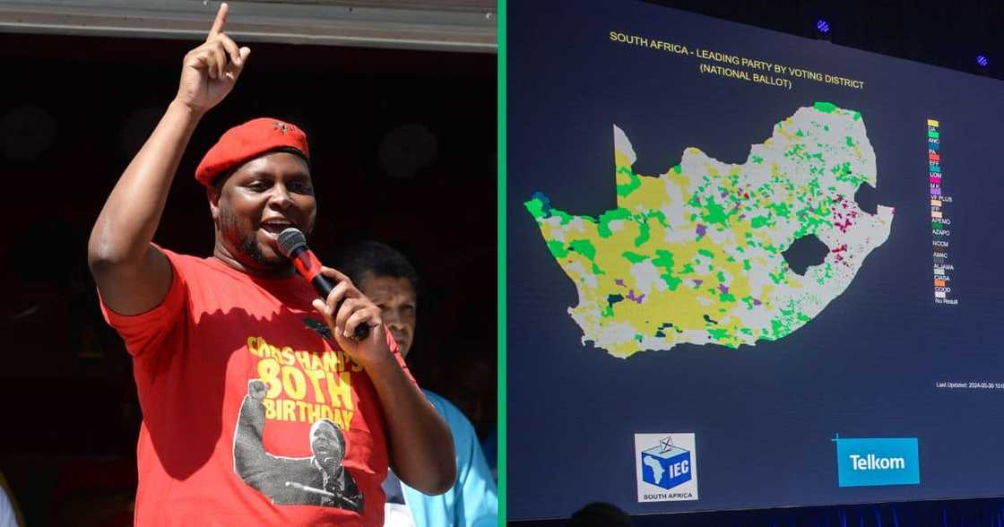 The EFF’s deputy president Floyd Shivambu is confident that the Red Berets would form part of the incoming government. The EFF’s deputy president Floyd Shivambu is confident that the Red Berets would form part of the incoming government.