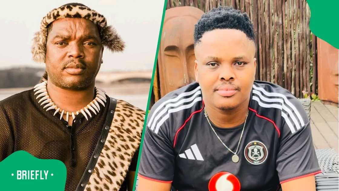 Video of Khuzani refusing to shake Ngizwe Mchunu's hand at Scebi Dlamini's funeral sparks reactions
